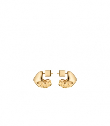 Polene | Eroz Stud - 24 carat gold gilded?