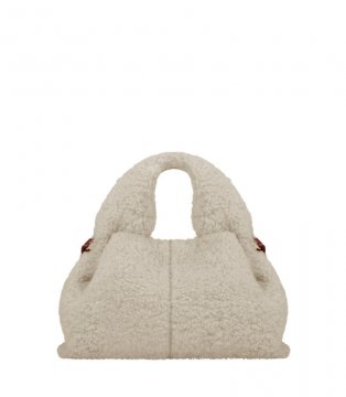 Polene | Numero Neuf Mini - Ecru Shearling