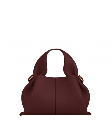 Polene | Numero Neuf Mini - Textured Black Cherry