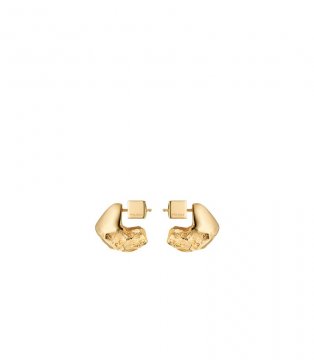 Polene | Eroz Stud - 24 carat gold gilded?