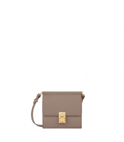 Polene | Numero Sept Crossbody - Textured Taupe